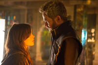 Ellen Page as Kitty Pryde and Shawn Ashmore as Iceman in "X-Men: Days of Future Past."