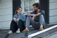 Tina Fey as Wendy and Jason Bateman as Judd in "This Is Where I Leave You."