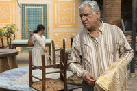 Om Puri as Papa in "The Hundred-Foot Journey."