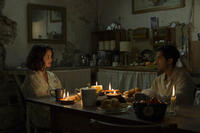 Charlotte Le Bon as Marguerite and Manish Dayal as Hassan Kadam in "The Hundred-Foot Journey."