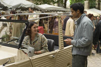 Charlotte Le Bon as Marguerite and Manish Dayal as Hassan Kadam in "The Hundred-Foot Journey."