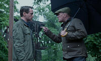 Robert Downey JR. as Hank Palmer and Robert Duvall as The Judge in "The Judge."