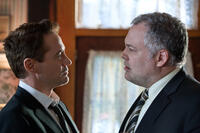 Robert Downey Jr. as Hank Palmer and Vincent D'onofrio as Glen Palmer in "The Judge."