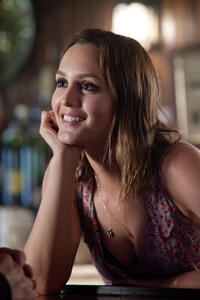 Leighton Meester as Carla Powell in "The Judge."