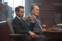 Robert Downey Jr. as Hank Palmer and Robert Duvall as Joseph Palmer in "The Judge."