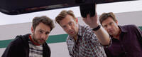Charlie Day as Dale Arbus, Jason Sudeikis as Kurt Buckman and Jason Bateman as Nick Hendricks in "Horrible Bosses 2."