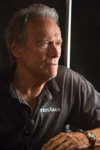 Director Clint Eastwood on the set of "Jersey Boys."