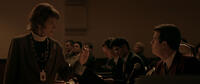 Allison Janney as Dr. Bernice Deagan and Steve Witting as Spelling Bee Proctor in "Bad Words."
