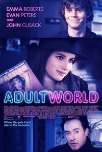 Poster art for "Adult World."