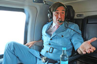 Does Steve Coogan rock this blue suit in "Alan Partridge"?
