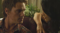 Riley Smith and Nazanin Boniadi in "Shirin in Love."