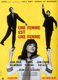 Poster art for "A Woman Is A Woman."