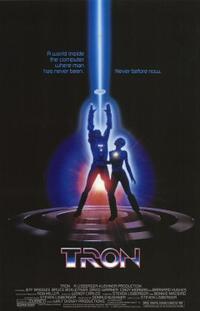 Poster art for "Tron."