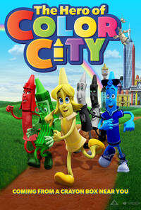 Poster art for "The Hero of Color City."