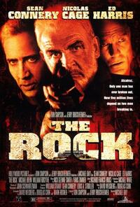 Poster art for "The Rock."