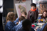 Juliette Binoche still for "Words and Pictures"
