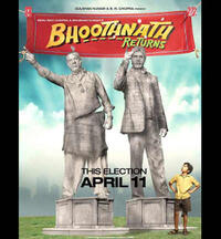 Poster art for "Bhoothnath Returns."