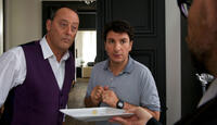 Jean Reno as Alexandre Lagarde and Michael Youn as Jacky Bonnot in "Le Chef."
