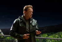Arnold Schwarzenegger as Terminator in "Terminator: Genisys."