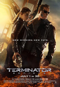 Poster art for "Terminator: Genisys."