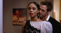William Levy as Quinton Canosa and Sharon Leal as Zoe Reynard in "Addicted."