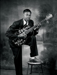 A young B.B King