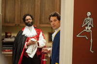 Jason Mantzoukas as Bob and Paul Rudd as Joel in "They Came Together."