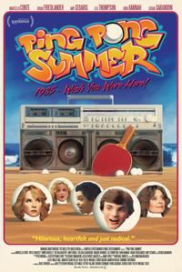 Poster art for "Ping Pong Summer."