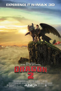 Poster art for "How To Train Your Dragon 2: An IMAX 3D Experience."