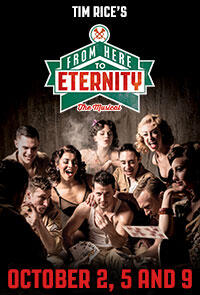 Poster art for "Tim Rice's From Here To Eternity."