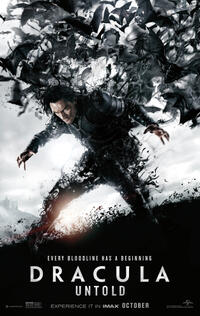 Poster art for "Dracula Untold."