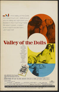 Poster art for "Valley of the Dolls."