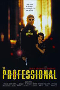 Poster art for "The Professional."