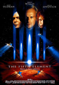 Poster art for "The Fifth Element."
