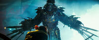 A scene from "Teenage Mutant Ninja Turtles."
