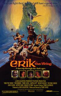 Poster art for "Erik the Viking."