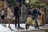 Alicia Vikander as Gaby, Armie Hammer as Illya Kuryakin and Henry Cavill as Napoleon Solo in "The Man From U.N.C.L.E."