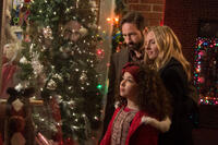David Duchovny as John Fareri, Olivia Steel-Falconer as Maria Fareri and Hope Davis as Brenda Fareri in "Louder Than Words."
