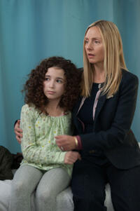 Olivia Steele-Falconer as Maria Fareri and Hope Davis as Brenda Fareri in "Louder Than Words."