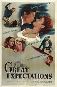 Poster art for "Great Expectations."