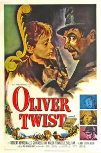 Poster art for "Oliver Twist."