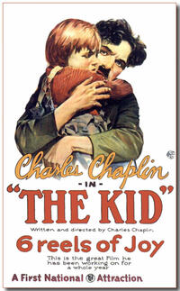 Poster art for "The Kid."
