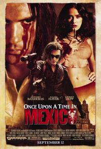 Poster art for "Once Upon A time In Mexico."