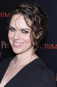 Leslie Ranne at the New York premiere of "Crimson Peak."