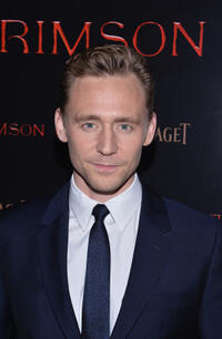 Tom Hiddleston at the New York premiere of "Crimson Peak."