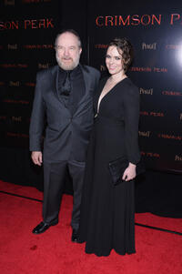 Jim Beaver and Leslie Ranne at the New York premiere of "Crimson Peak."