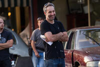 Director Rob Letterman on the set of "Goosebumps."