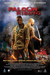 Poster art for "Falcon Rising."