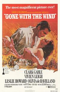 Poster art for "TCM Presents Gone with the Wind."