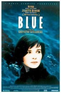 Poster art for "Blue."
